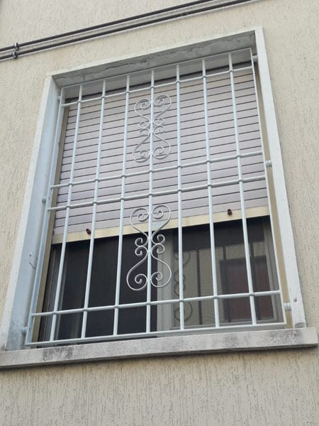 Inferriate fisse per finestre